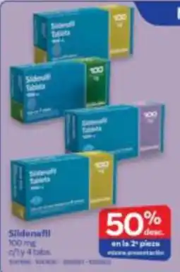Farmacias Benavides Sildenafil oferta