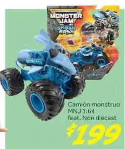Soriana Híper Monster - camión monstruo mnj 1:64 feat. non dlecast oferta