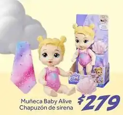 Soriana Híper Baby alive - muñeca chapuzón de sirena oferta