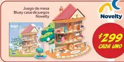 Soriana Híper Novelty - juego de mesa bluey casa de juegos oferta