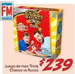 Soriana Híper Ganador - juego de mesa trivia chavos vs rucos oferta