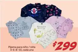 Soriana Híper Mickey mouse - pijama para niño / niña oferta
