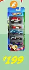 Soriana Híper Hot wheels - 5-car pack oferta