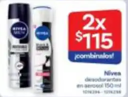 Farmacias Benavides Nivea desodorantes oferta