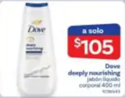 Farmacias Benavides Dove deeply nourishing oferta