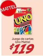 Soriana Híper Mattel - juego de cartas uno oferta