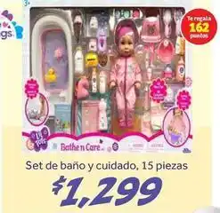 Soriana Híper Gs - set de baño y cuidado, 15 piezas oferta