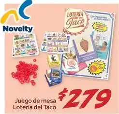 Soriana Híper Novelty - juego de mesa loteria del taco oferta