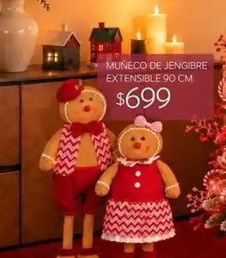 Soriana Híper Muñeco de jengibre extensible oferta