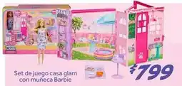 Soriana Híper Barbie - set de juego casa glam con muñeca oferta