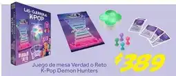 Soriana Híper Juego de mesa verdad o reto k-pop demon hunters oferta