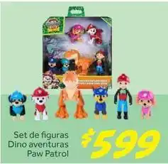 Soriana Híper Paw patrol - set de figuras dino aventuras oferta