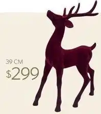 Soriana Híper Velvet reindeer oferta