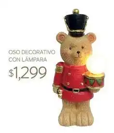Soriana Híper Oso decorativo con lámpara oferta
