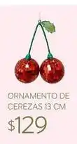 Soriana Híper Ornamento de cerezas oferta