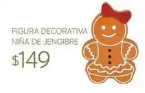Soriana Híper Figura decorativa niña de jengibre oferta