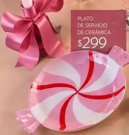 Soriana Híper Plato de servicio de cerámica oferta