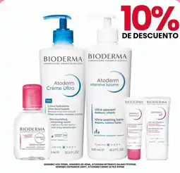 Farmapronto Bioderma Sensibio H2O Sensibio AR Atoderm Intensive Baume Atoderm Creme Ultra oferta