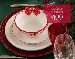 Soriana Híper Tazón de cerámica oferta