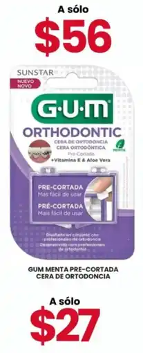 Farmapronto Gum cera de ortodoncia menta pre-cortada oferta
