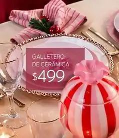 Soriana Híper Galletero de cerámica oferta