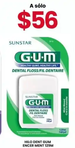 Farmapronto Hilo dent gum encer ment 129m oferta