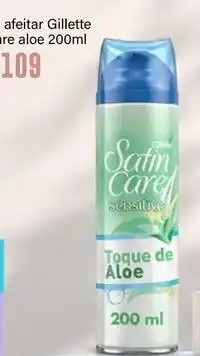 Soriana Híper Gillette - satin care sensitive aloe oferta