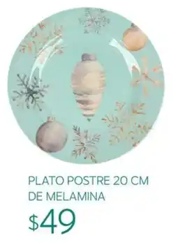 Soriana Súper Plato Postre oferta
