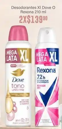 Soriana Híper Dove - desodorantes xl oferta