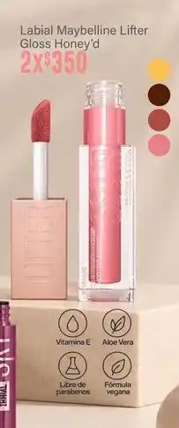 Soriana Híper Maybelline - labial lifter gloss honey'd oferta