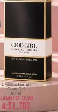 Carolina herrera - good girl eau de parfum natural spray