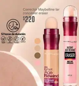Soriana Híper Maybelline - corrector instant age rewind eraser dark circles oferta