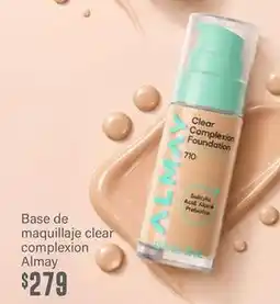 Soriana Híper Almay - clear complexion foundation 710 oferta