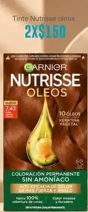 Soriana Híper Garnier - tinte nutrisse oleos oferta