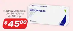 Farmacia Soriana Nodrim Metoprolol oferta