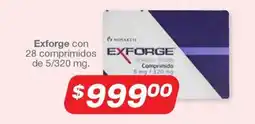 Farmacia Soriana Exforge oferta