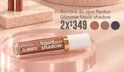Soriana Híper Revlon - sombra de ojos glimmer liquid shadow oferta