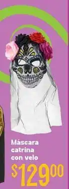 Soriana Híper Máscara catrina con velo oferta