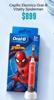 Soriana Híper Oral b - cepillo electrico vitality spiderman oferta