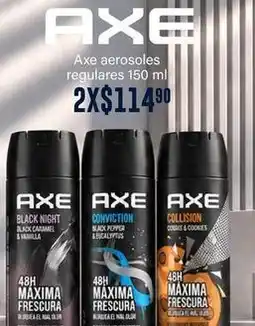 Soriana Híper Axe - aerosoles regulares oferta