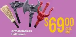 Soriana Híper Armas básicas halloween oferta