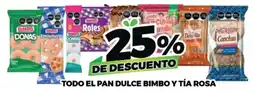 Merco bimbo y tía rosa todo el pan dulce oferta