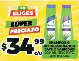 Merco savile shampoo o acondicionador variedad oferta