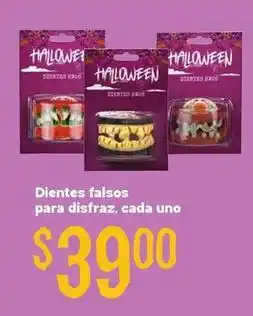 Soriana Híper Dientes falsos para disfraz oferta