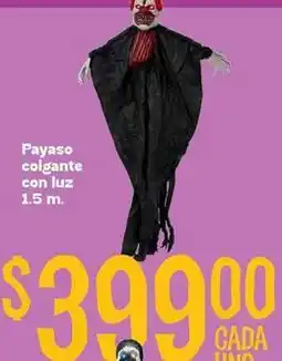 Soriana Híper Payaso - colgante con luz oferta