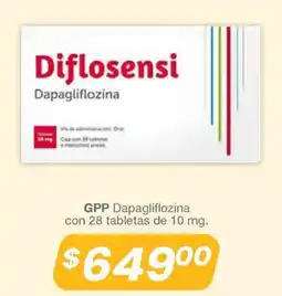 Farmacia Soriana Diflosensi Dapagliflozina oferta