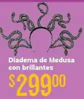 Soriana Híper Diadema de medusa con brillantes oferta