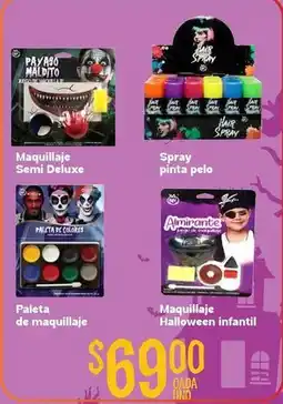 Soriana Híper Payaso - maquillaje halloween oferta