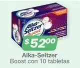 Soriana Híper Alka seltzer - boost con 10 tabletas oferta