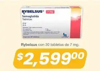 Semaglutida tabletas 7 mg